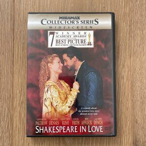 Shakespeare in Love DVD Movie 1998 Widescreen Universal Pictures Miramax Flims